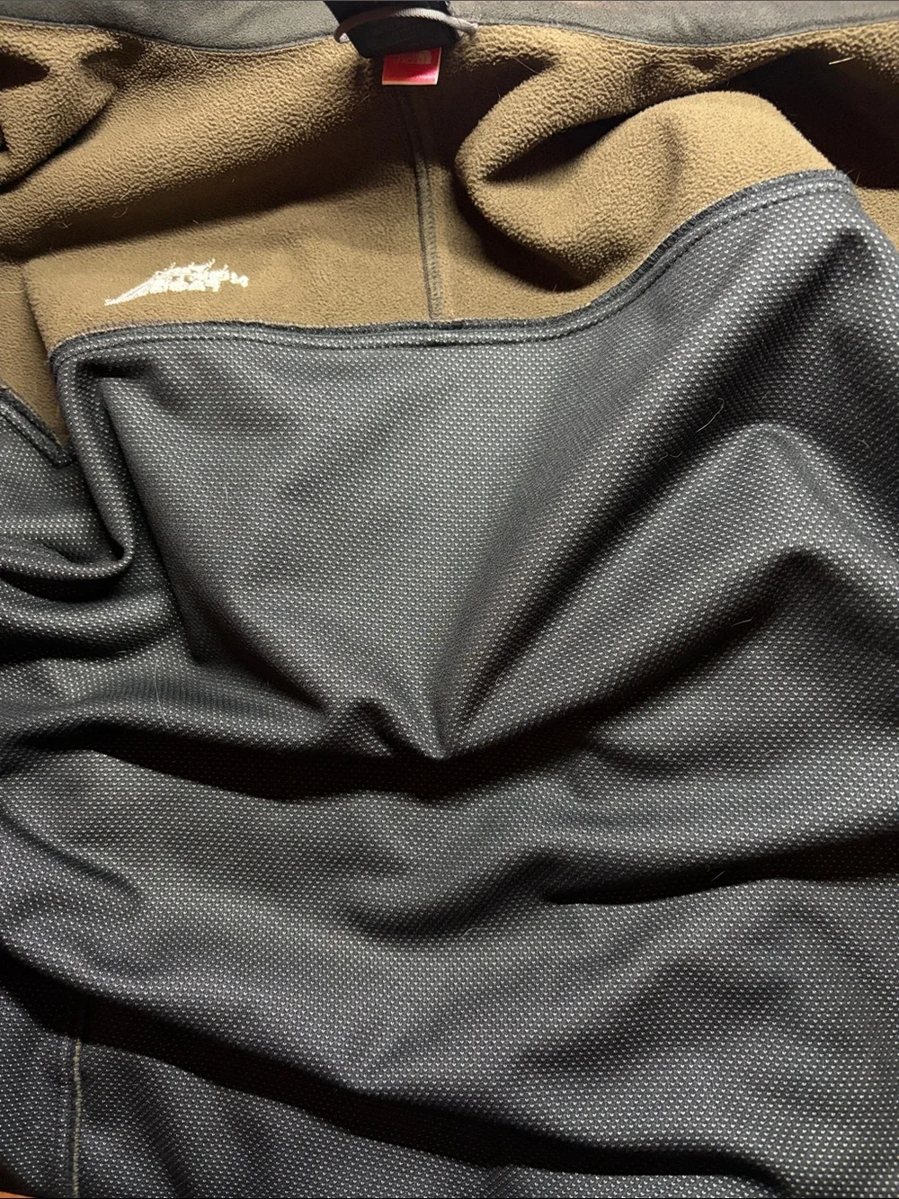 The North Face Windstopper‎ Jacket Mens Large Brown Softshell Full Zip Outdoor
